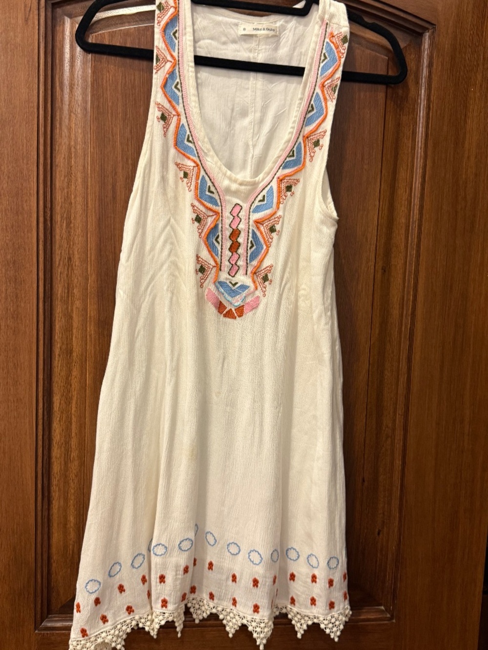 Summer beaded dress